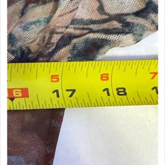 Fashion Nova XL Bodycon Midi Dress Renaissance Art High Neck Long Sleeve NEW - Picture 7 of 10